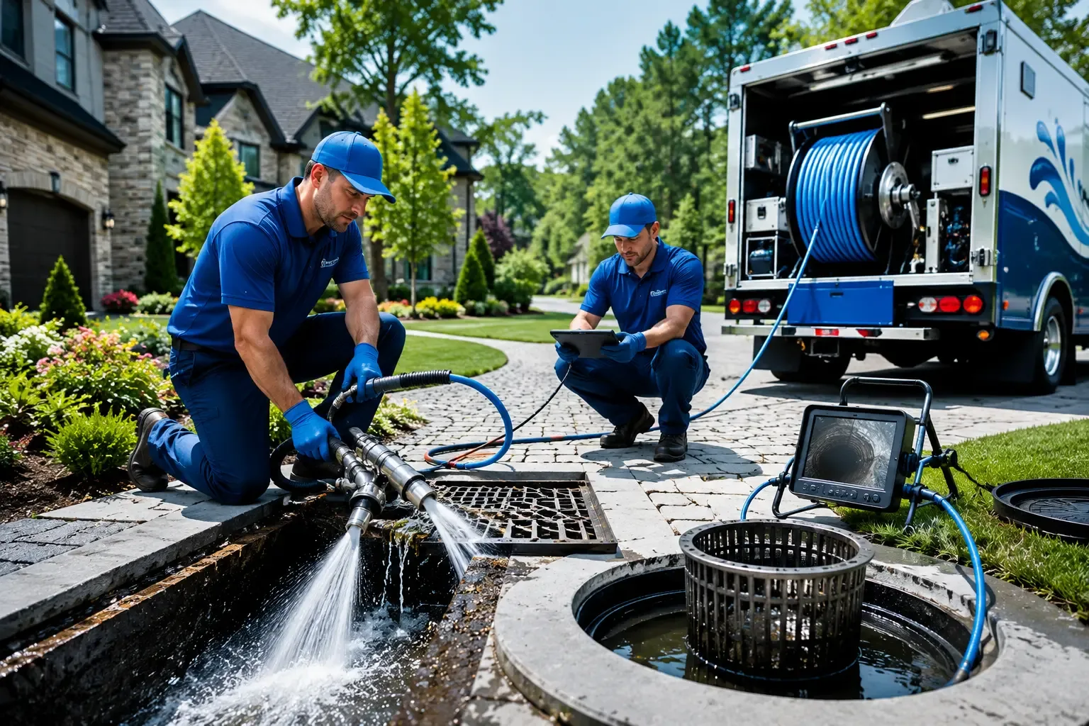 Local outdoor drain cleaning professionals in Leonard, MI
